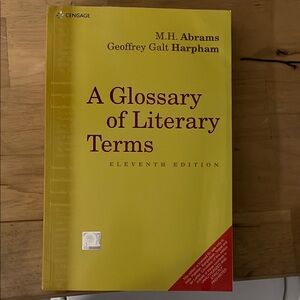 A Glossary of Literary Terms - Eleventh Edition
